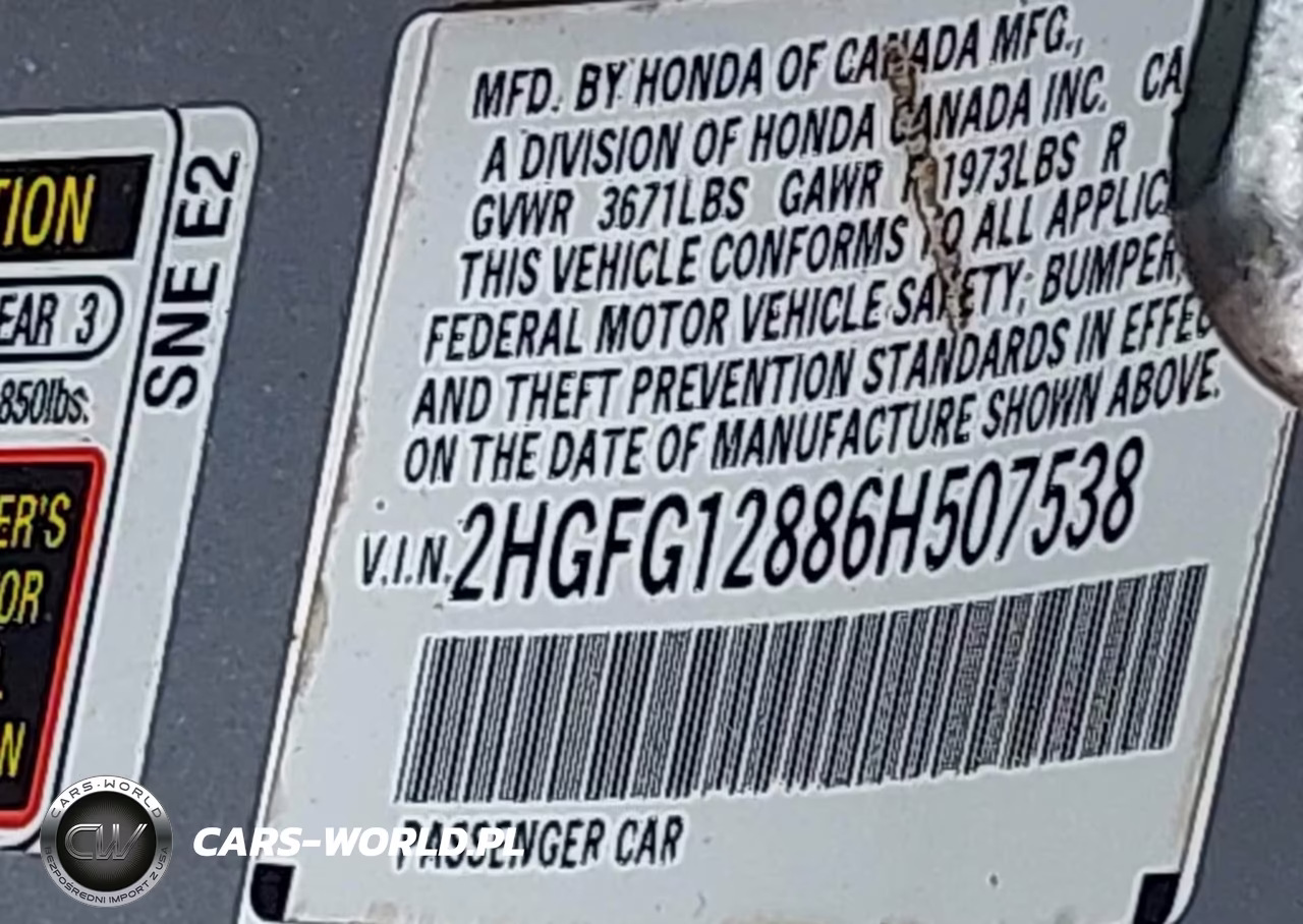 2006 Honda Civic Ex VIN:2HGFG12886H507538 - 9