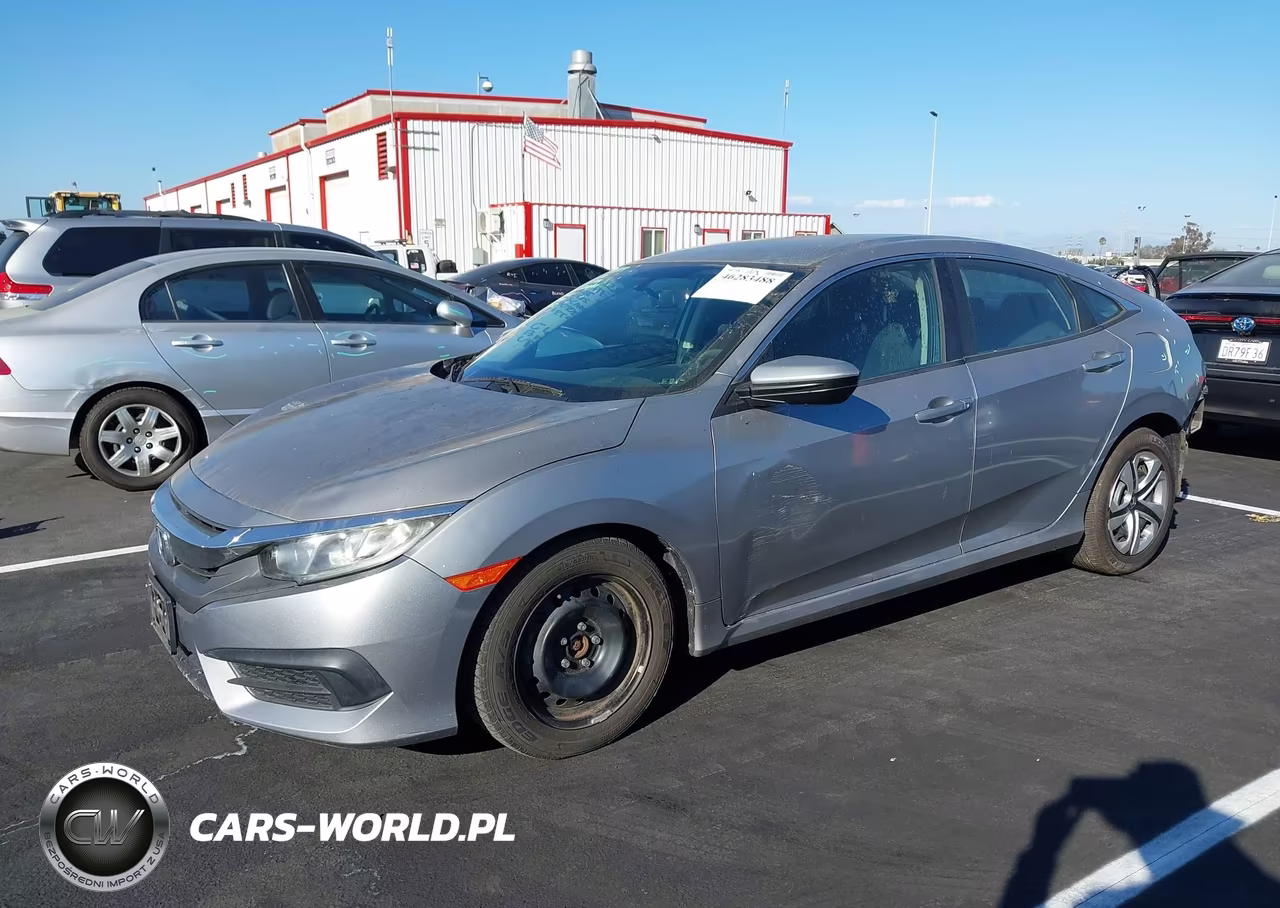 2016 Honda Civic Lx VIN:2HGFC2F54GH541947 - 2