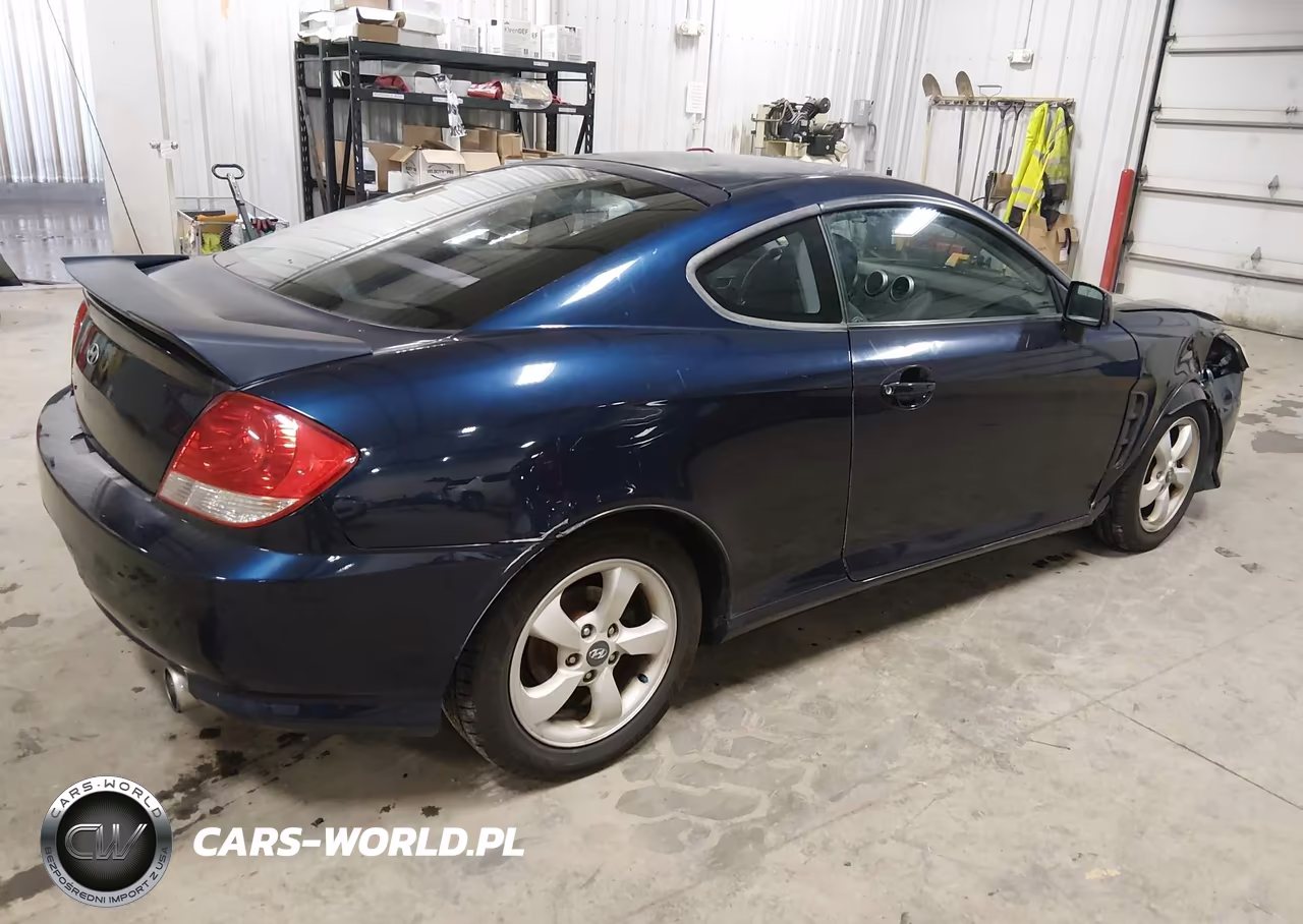 2005 Hyundai Tiburon Gs VIN:KMHHM65D95U157253 - 4