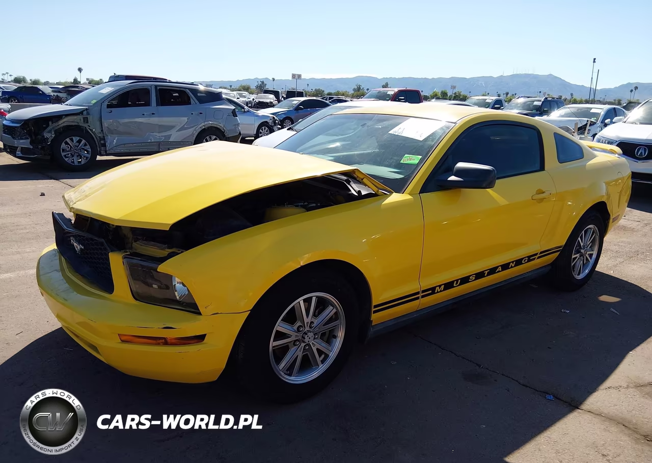 2005 Ford Mustang V6 Deluxe-V6 Premium VIN:1ZVFT80N855220554 - 2