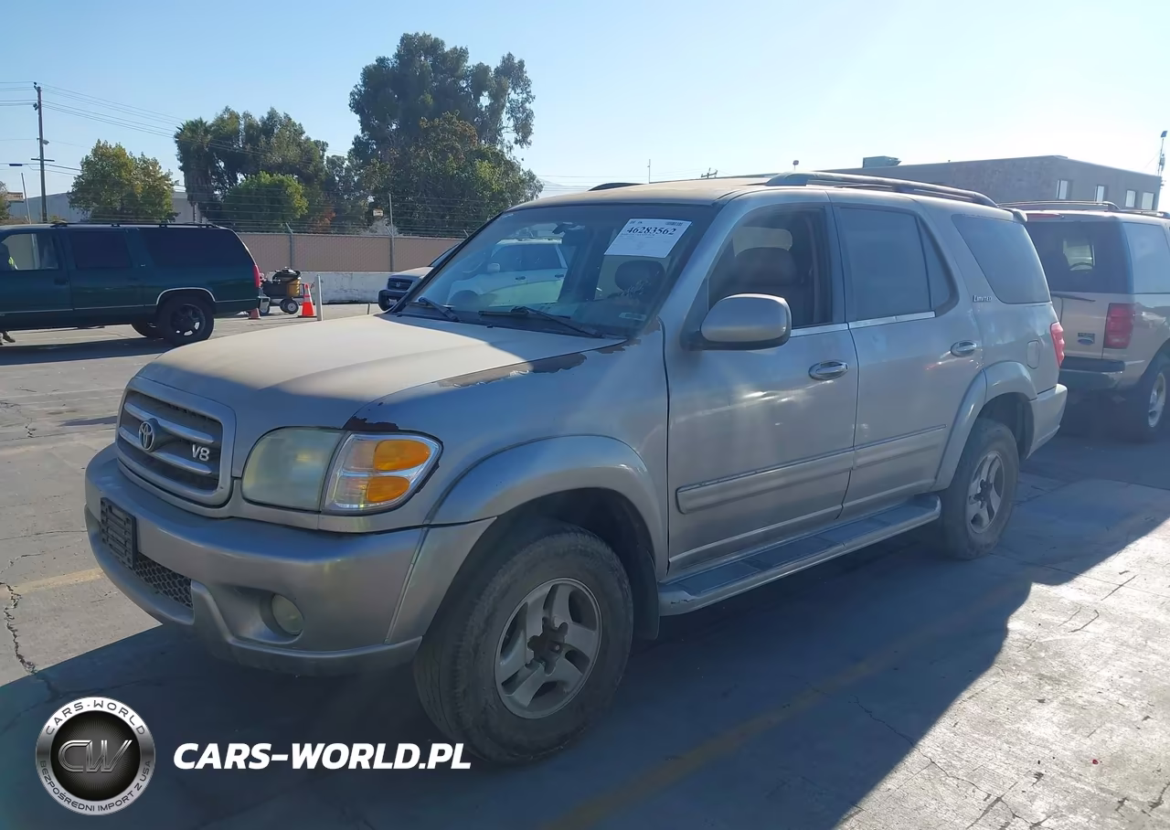 2002 Toyota Sequoia Limited V8 VIN:5TDZT38A42S065396 - 2
