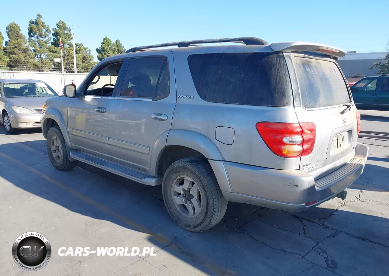2002 Toyota Sequoia Limited V8 VIN:5TDZT38A42S065396 - 3