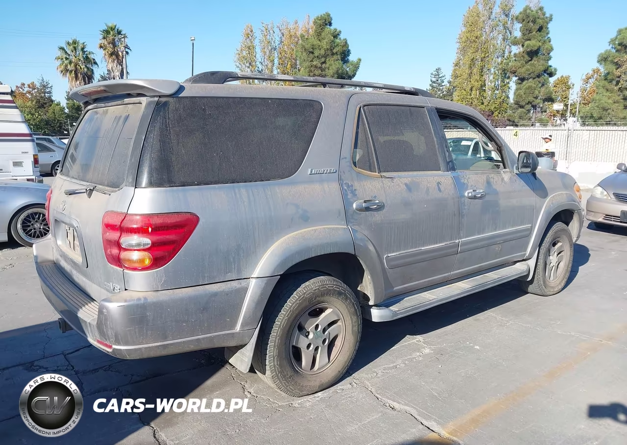 2002 Toyota Sequoia Limited V8 VIN:5TDZT38A42S065396 - 4