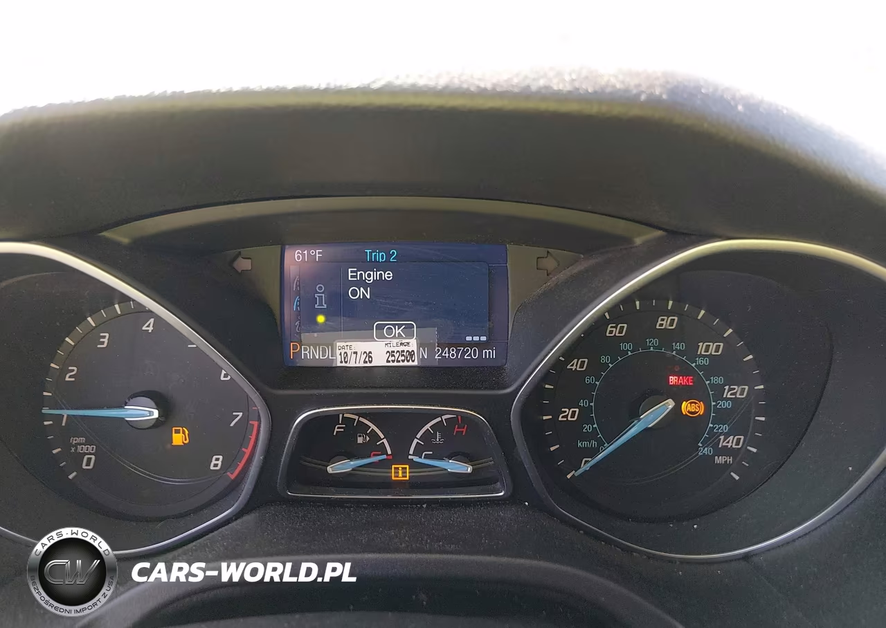 2014 Ford Focus Se VIN:1FADP3F25EL125983 - 7
