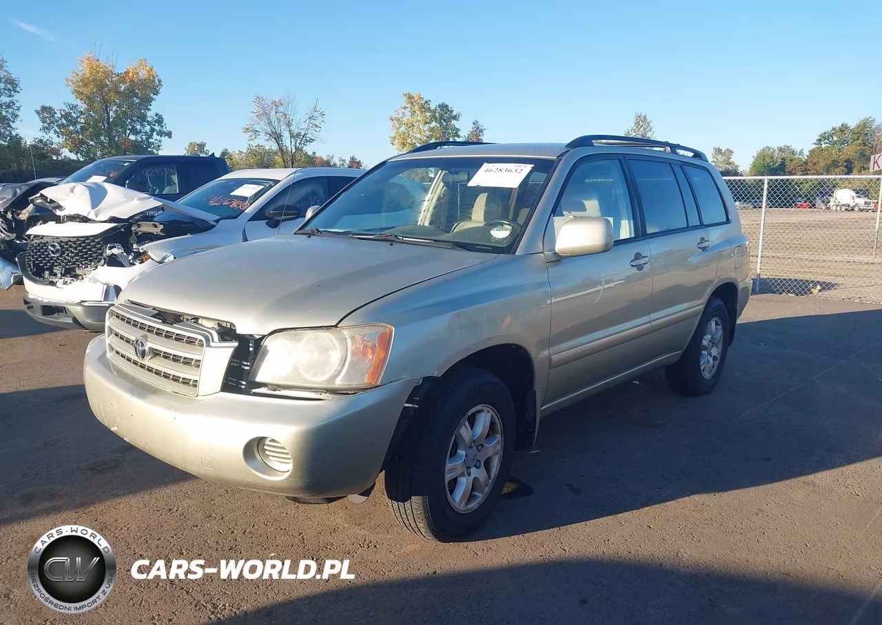 2003 Toyota Highlander V6 VIN:JTEGF21A030117027 - 2