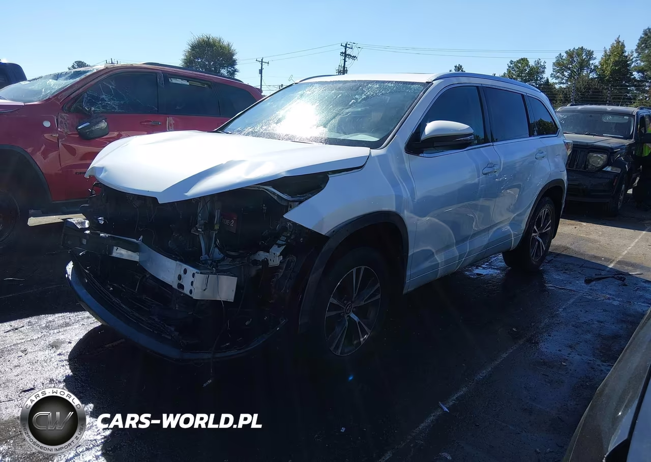 2016 Toyota Highlander Xle V6 VIN:5TDJKRFH2GS325725 - 2