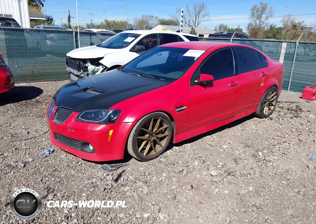 2008 Pontiac G8 Gt VIN:6G2EC57Y38L139787 - 2