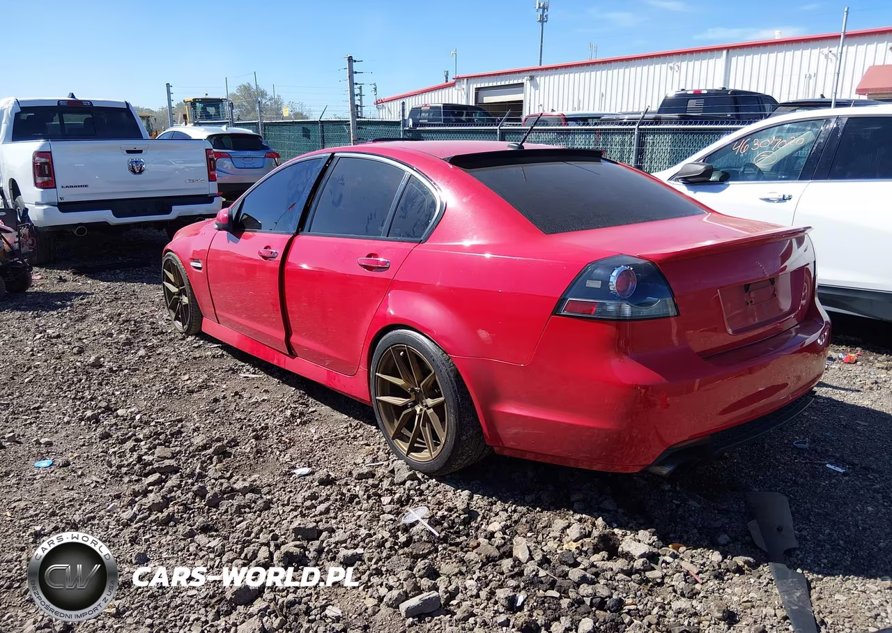 2008 Pontiac G8 Gt VIN:6G2EC57Y38L139787 - 3