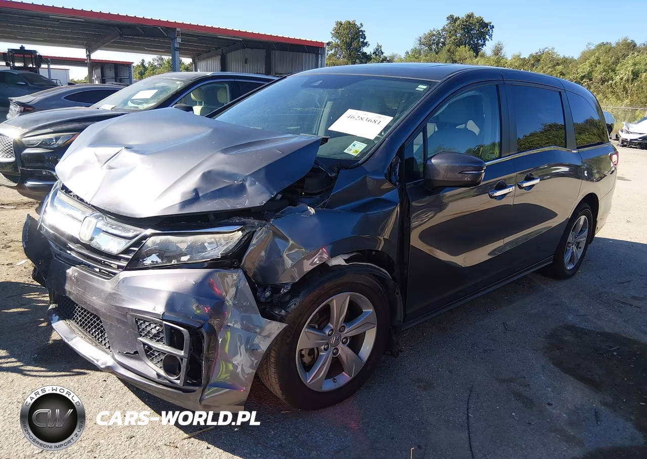 2019 Honda Odyssey Ex-L VIN:5FNRL6H71KB067438 - 2