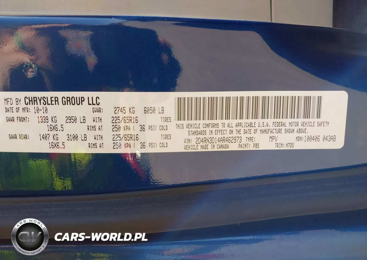 2010 Dodge Grand Caravan Hero VIN:2D4RN3D14AR462973 - 9
