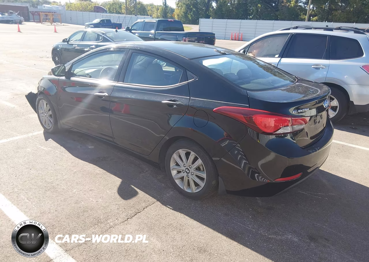 2014 Hyundai Elantra Se VIN:KMHDH4AE5EU164903 - 3