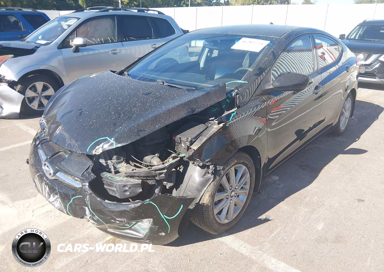 2014 Hyundai Elantra Se VIN:KMHDH4AE5EU164903 - 6