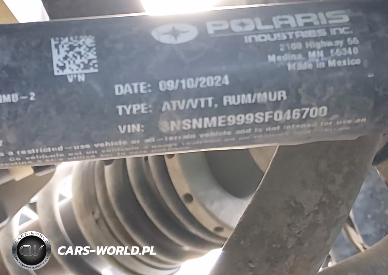 2025 Polaris Rzr Xp 4 1000 Sport VIN:3NSNME999SF046700 - 10
