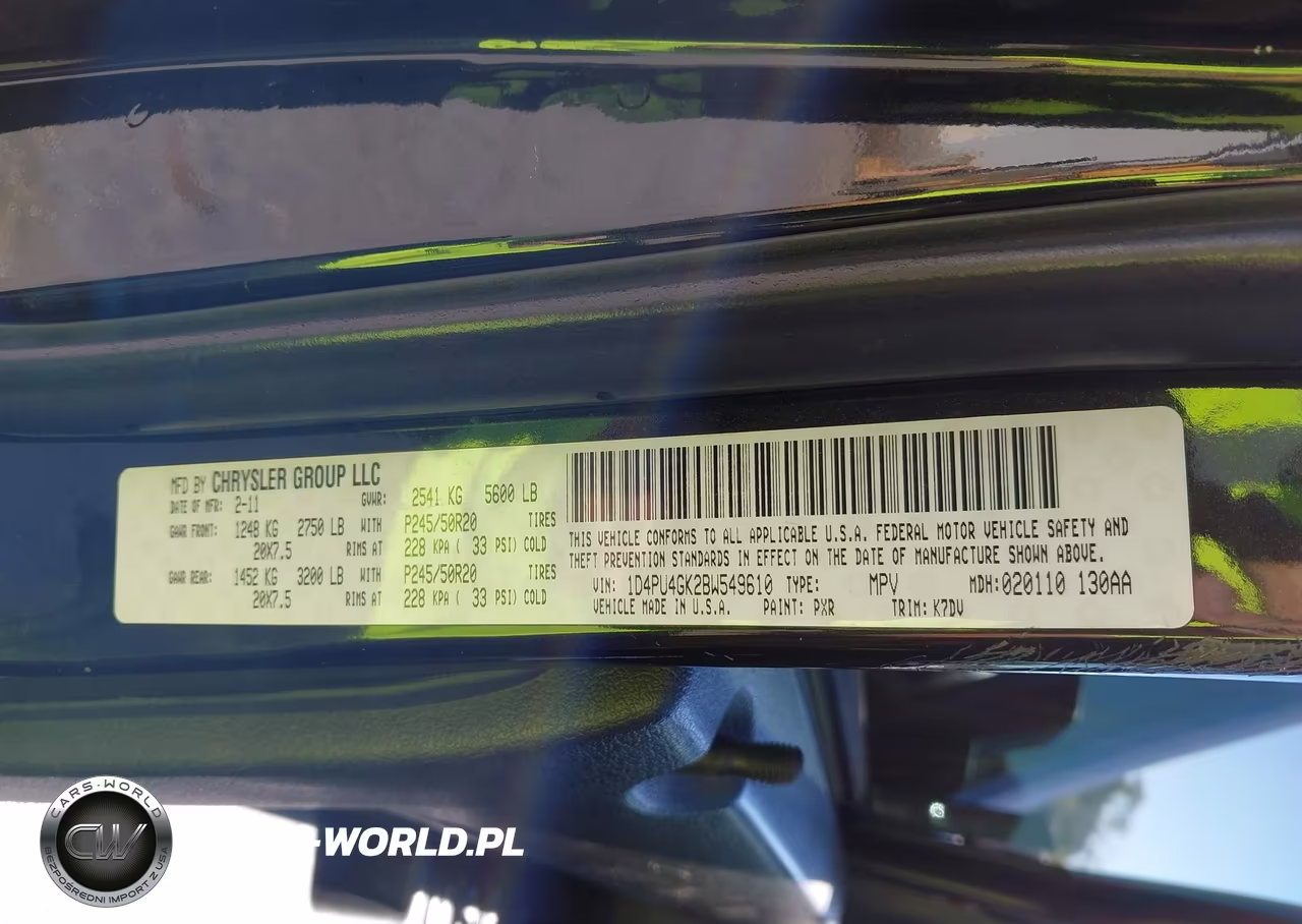 2011 Dodge Nitro Heat VIN:1D4PU4GK2BW549610 - 9