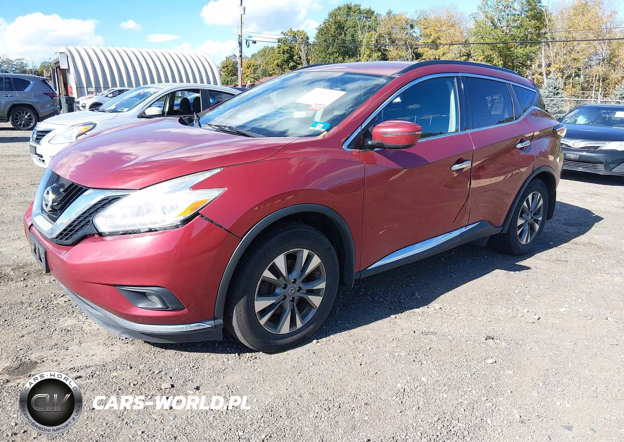 2017 Nissan Murano Sv VIN:5N1AZ2MH5HN106704 - 2