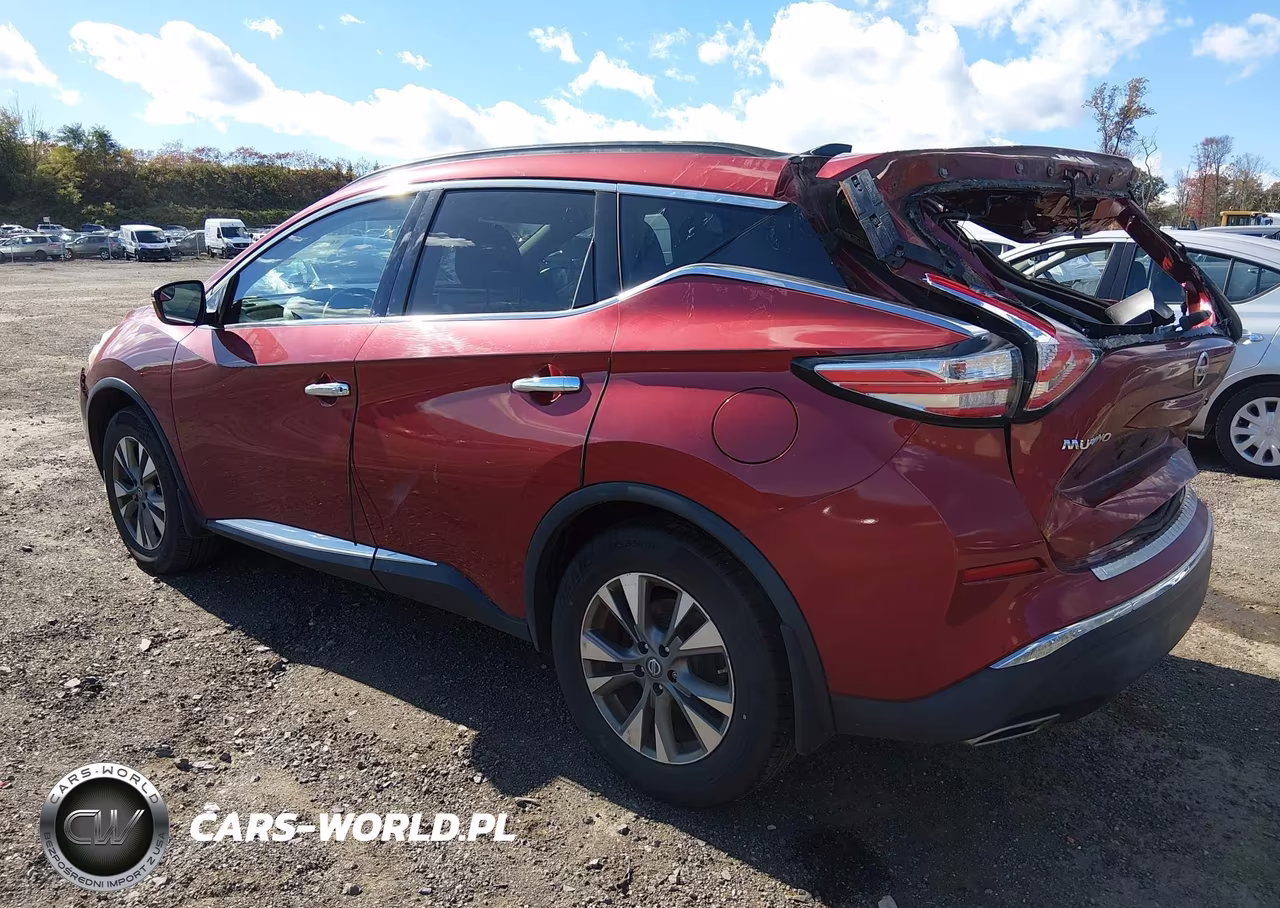 2017 Nissan Murano Sv VIN:5N1AZ2MH5HN106704 - 3