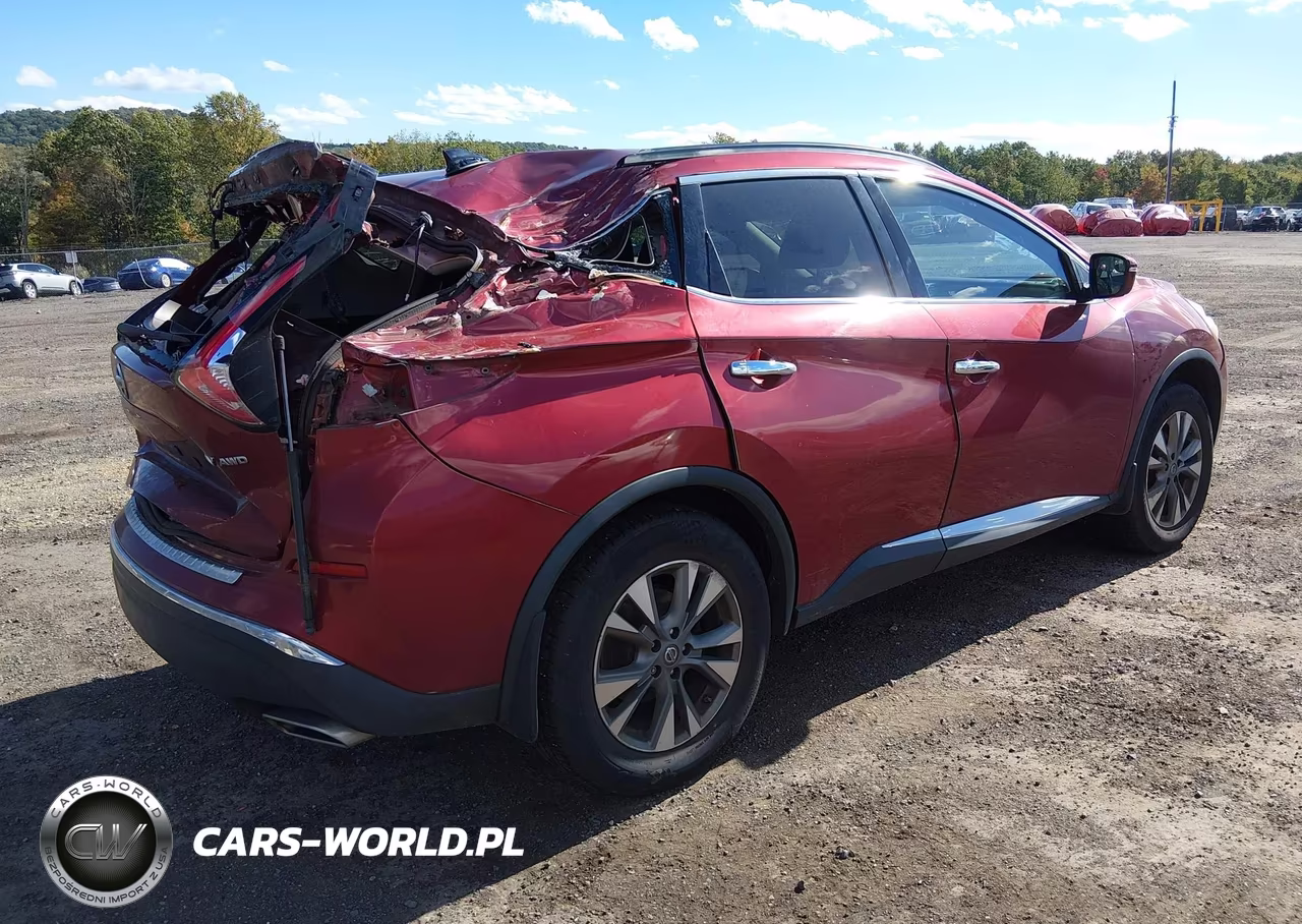 2017 Nissan Murano Sv VIN:5N1AZ2MH5HN106704 - 4