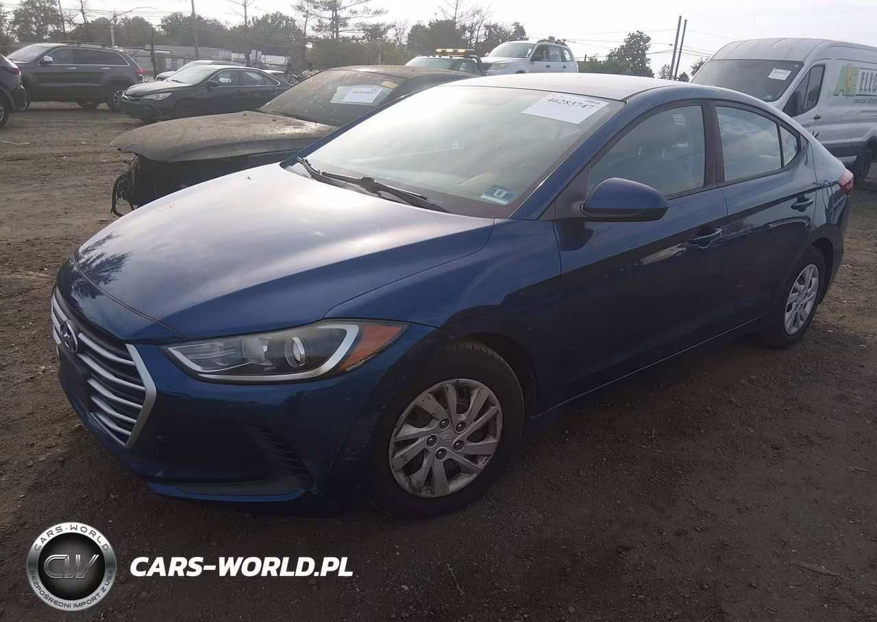 2017 Hyundai Elantra Se VIN:5NPD74LF7HH155812 - 2