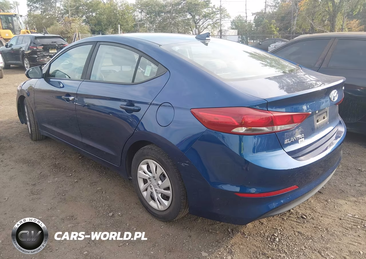 2017 Hyundai Elantra Se VIN:5NPD74LF7HH155812 - 3