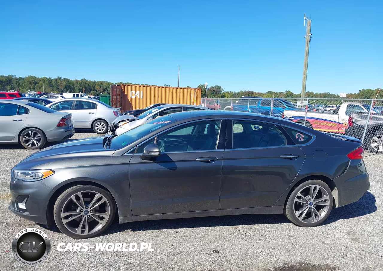 2020 Ford Fusion Titanium VIN:3FA6P0D94LR203028 - 14