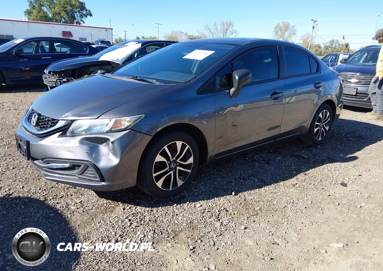 2015 Honda Civic Ex VIN:19XFB2F81FE003681 - 2