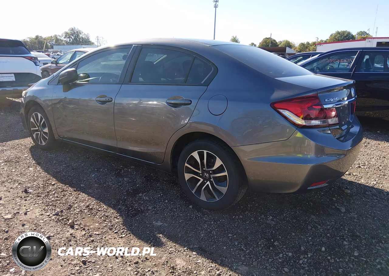 2015 Honda Civic Ex VIN:19XFB2F81FE003681 - 3