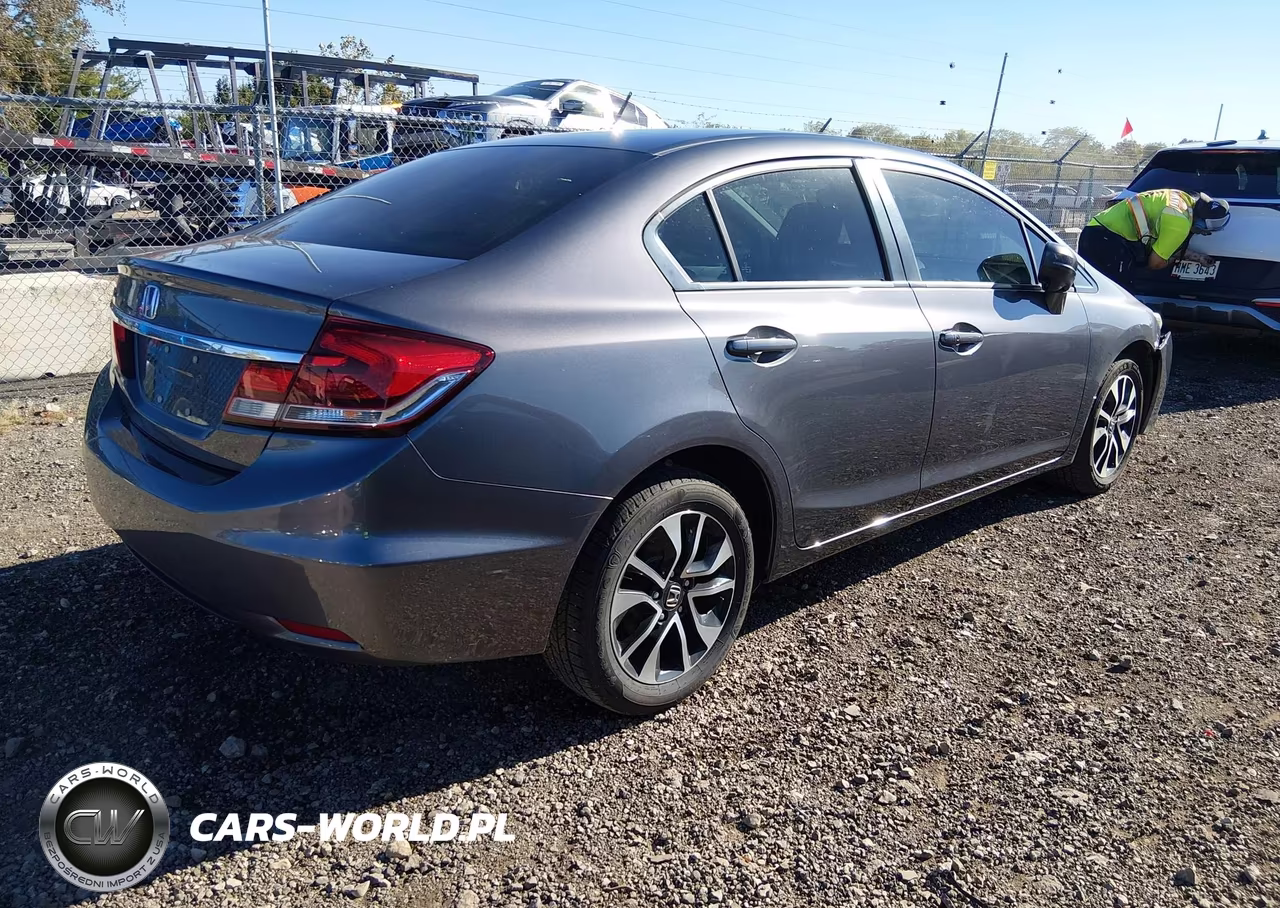 2015 Honda Civic Ex VIN:19XFB2F81FE003681 - 4