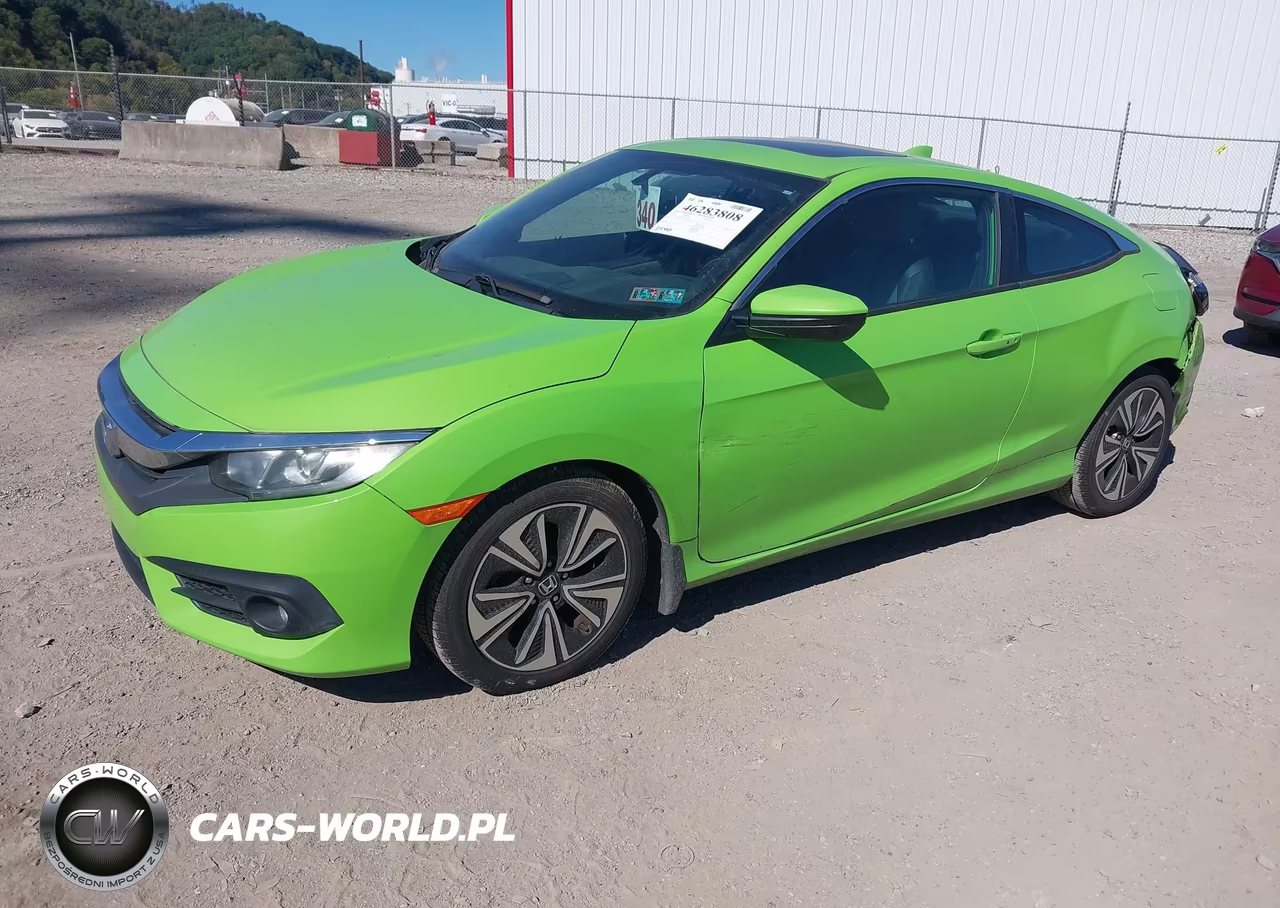 2016 Honda Civic Ex-L VIN:2HGFC3B73GH354261 - 2
