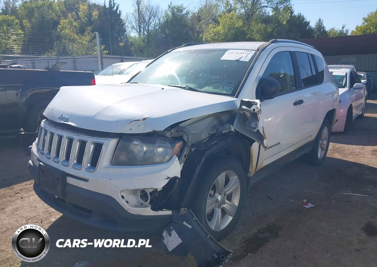 2014 Jeep Compass Sport VIN:1C4NJCBB8ED851076 - 2