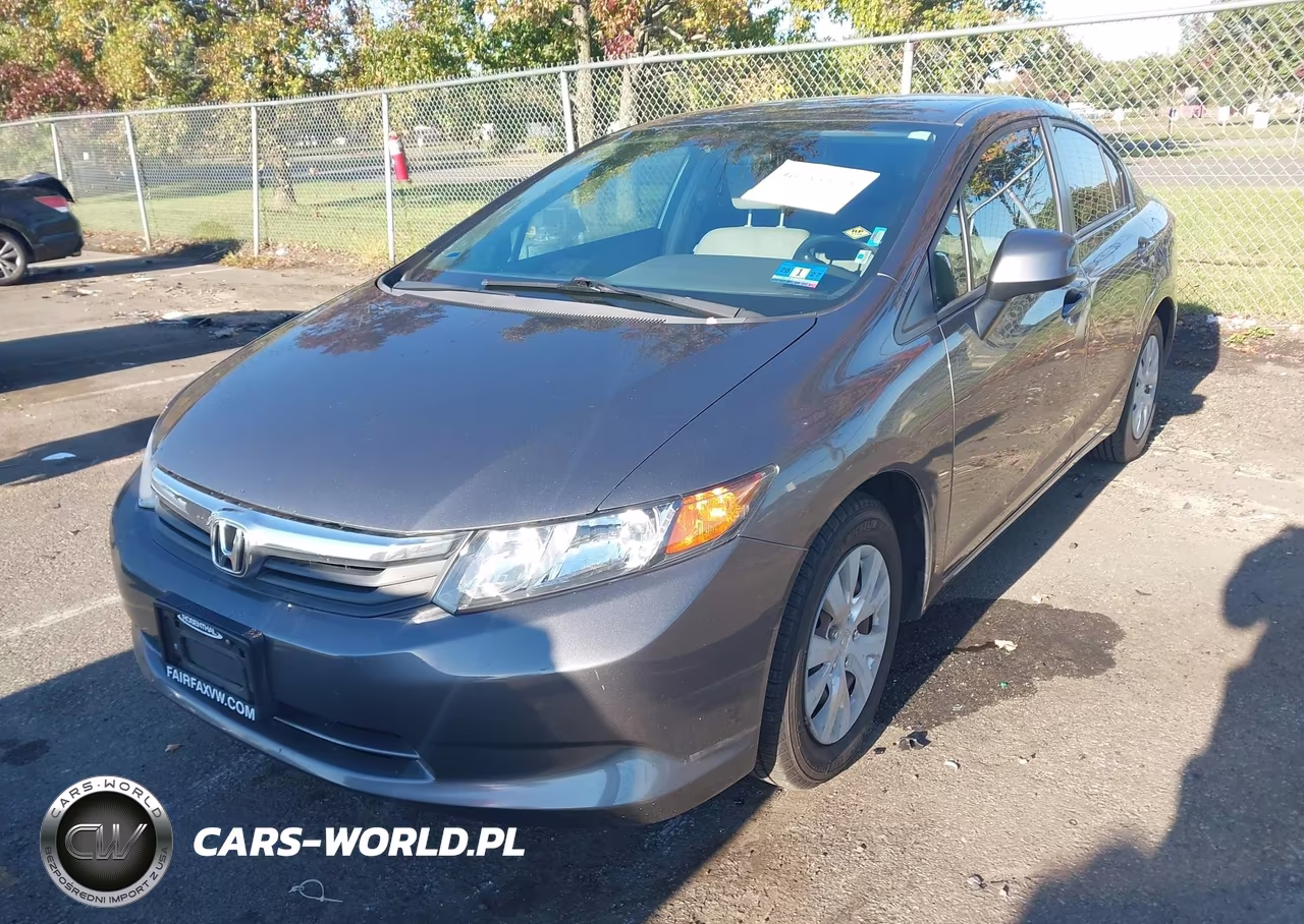 2012 Honda Civic Lx VIN:19XFB2F58CE328930 - 2