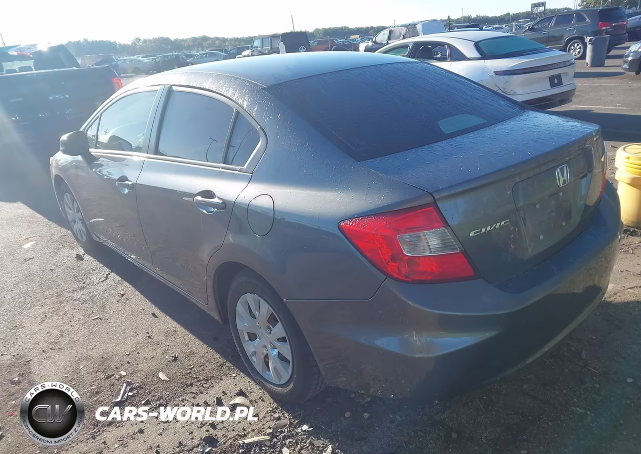 2012 Honda Civic Lx VIN:19XFB2F58CE328930 - 3