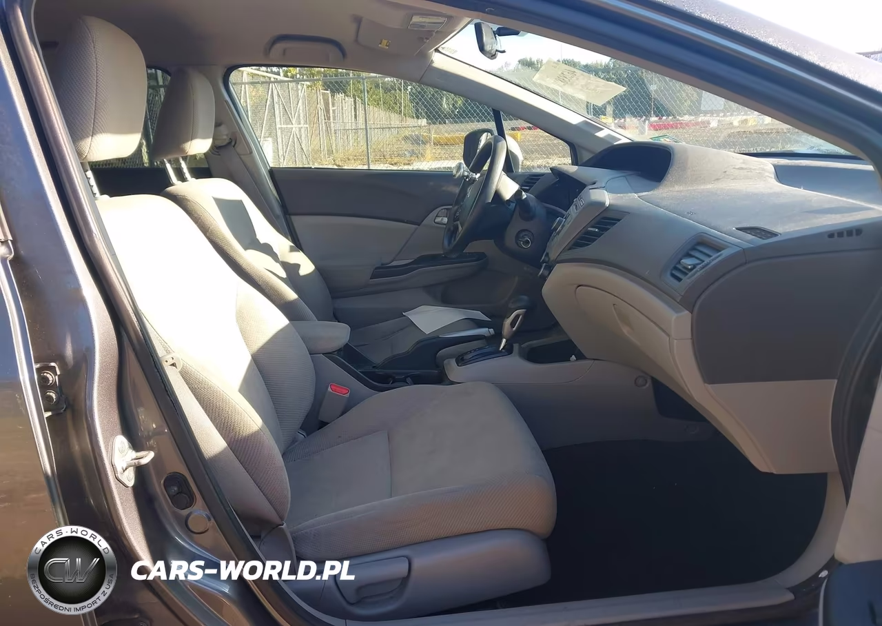 2012 Honda Civic Lx VIN:19XFB2F58CE328930 - 5