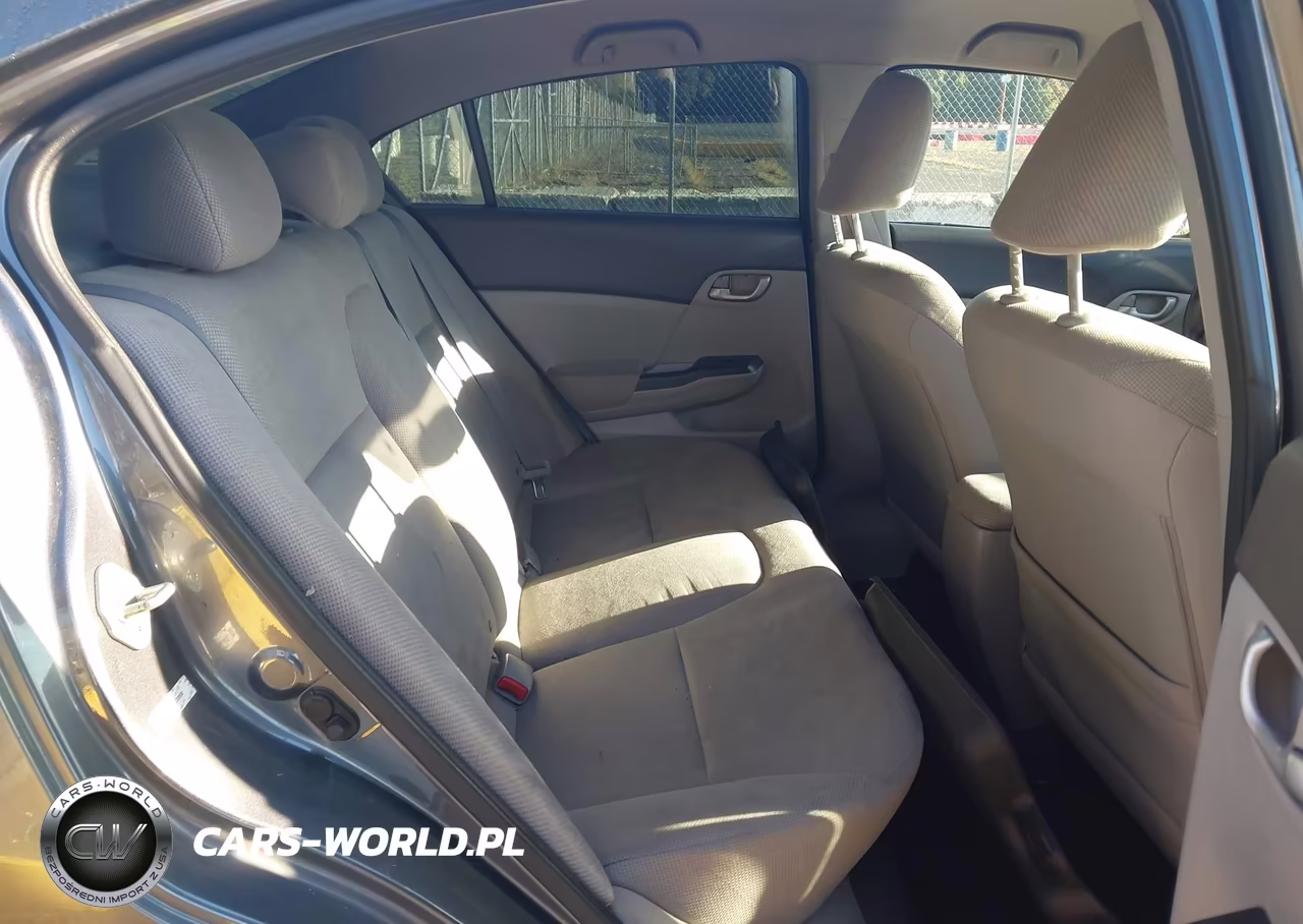 2012 Honda Civic Lx VIN:19XFB2F58CE328930 - 8
