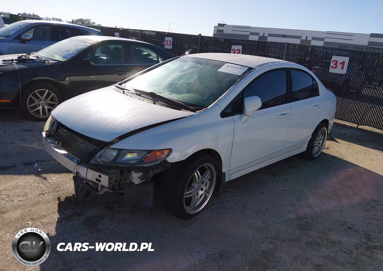2008 Honda Civic Lx VIN:1HGFA16538L009593 - 2