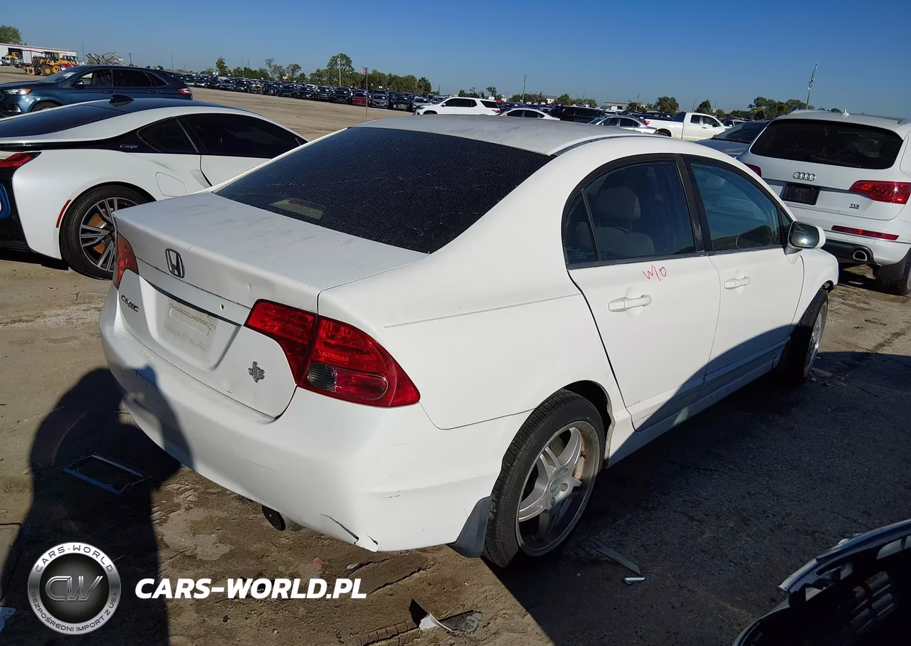 2008 Honda Civic Lx VIN:1HGFA16538L009593 - 4