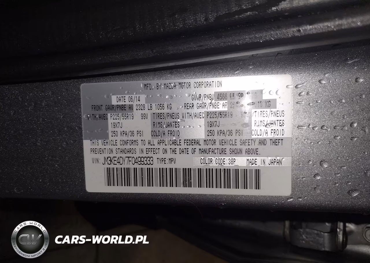 2015 Mazda Cx-5 Grand Touring VIN:JM3KE4DY7F0499333 - 9