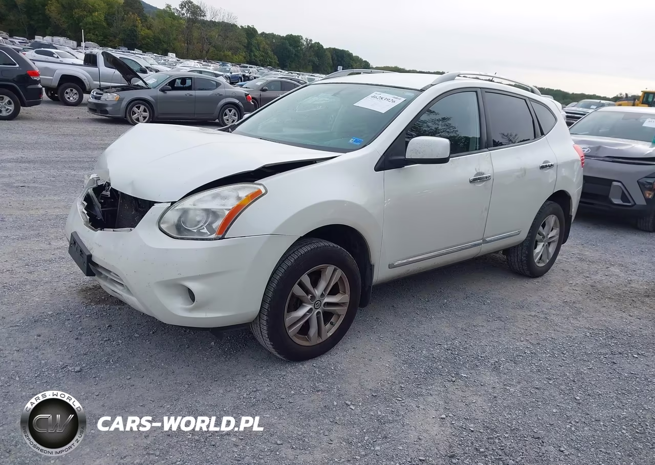 2013 Nissan Rogue Sv VIN:JN8AS5MV3DW111327 - 2
