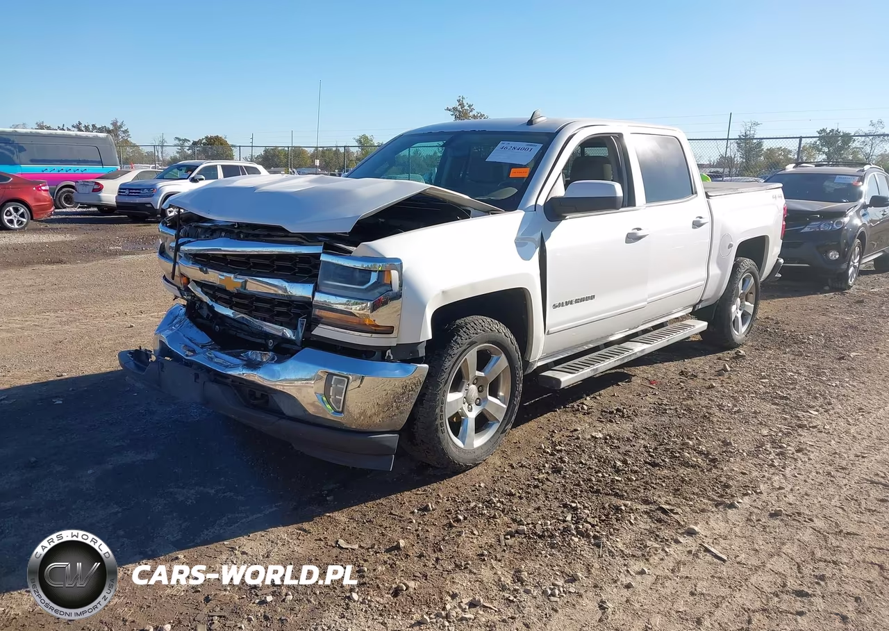 2017 Chevrolet Silverado 1500 1Lt VIN:3GCUKREC5HG361184 - 2