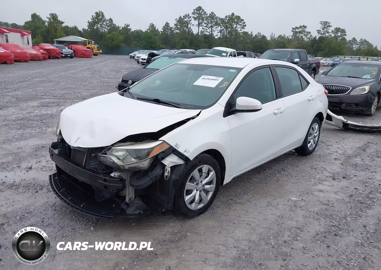 2014 Toyota Corolla Le VIN:5YFBURHE2EP127525 - 2