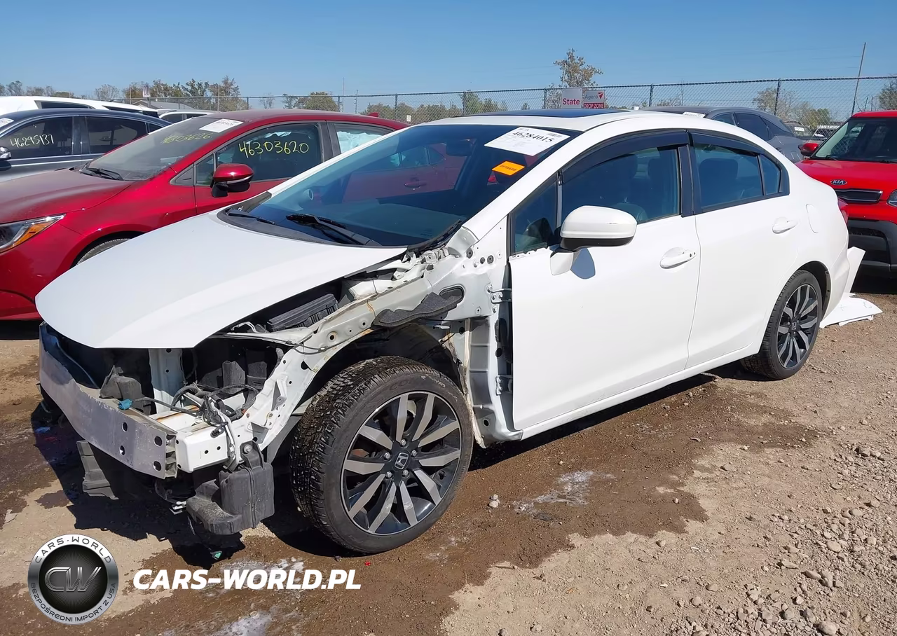 2015 Honda Civic Ex-L VIN:19XFB2F98FE051980 - 2