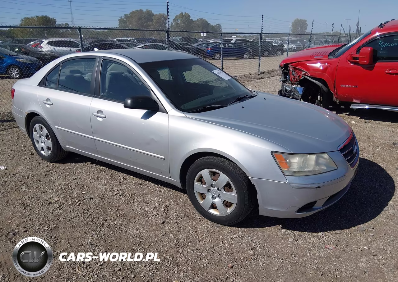 2009 Hyundai Sonata Gls VIN:5NPET46C99H489410 - 1