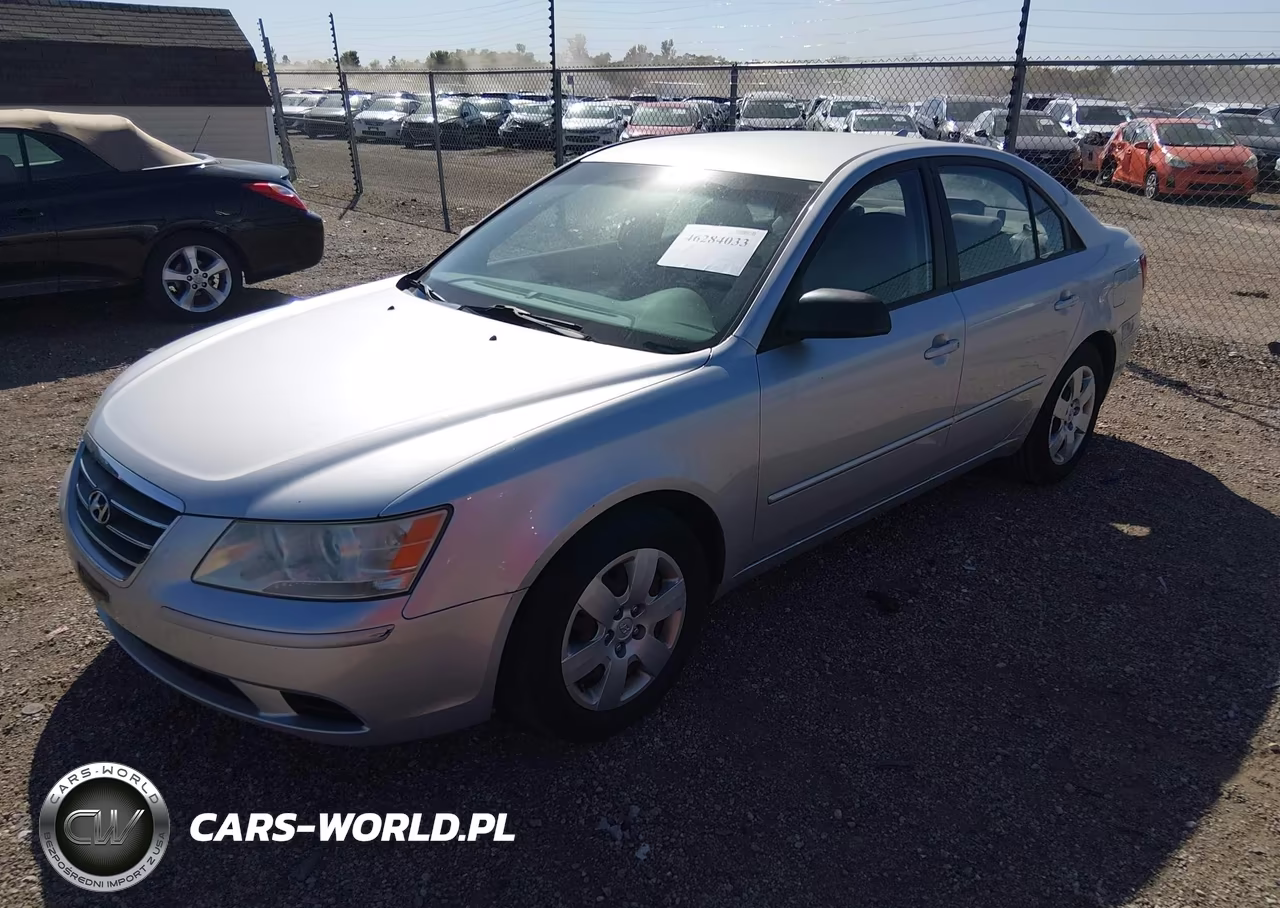 2009 Hyundai Sonata Gls VIN:5NPET46C99H489410 - 2