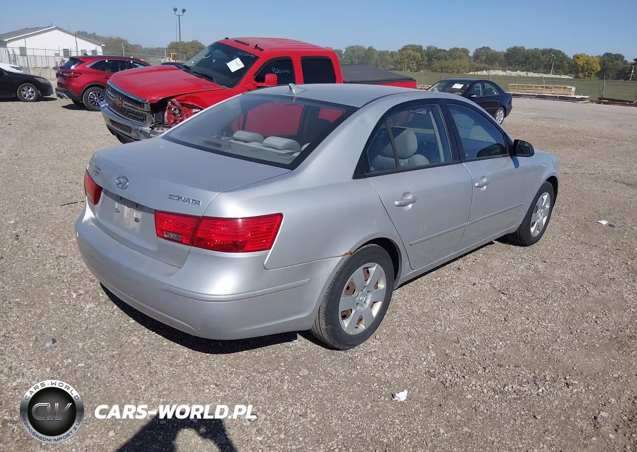 2009 Hyundai Sonata Gls VIN:5NPET46C99H489410 - 4
