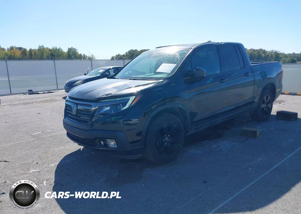 2019 Honda Ridgeline Black Edition VIN:5FPYK3F80KB043535 - 2