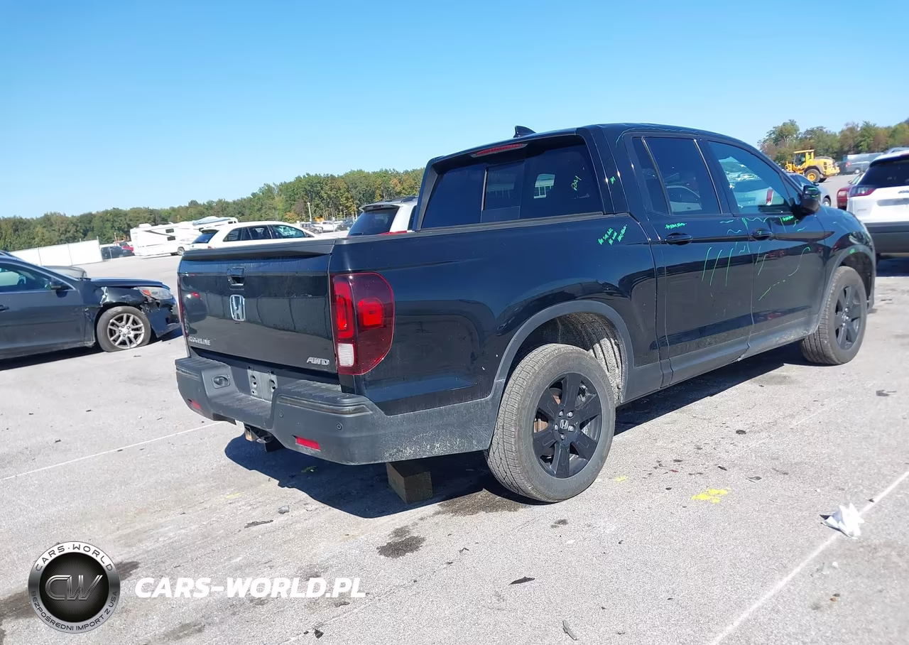 2019 Honda Ridgeline Black Edition VIN:5FPYK3F80KB043535 - 4