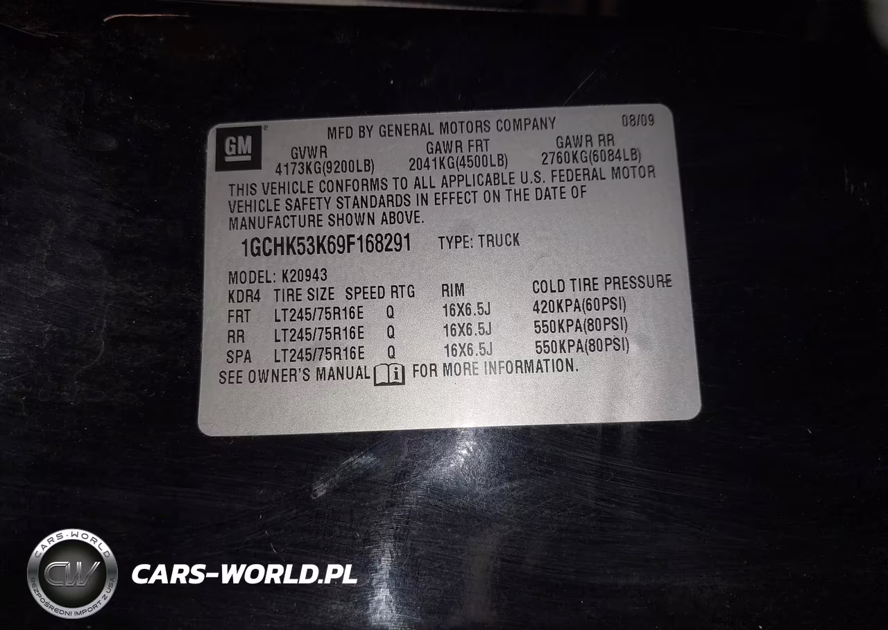 2009 Chevrolet Silverado 2500Hd Lt VIN:1GCHK53K69F168291 - 9