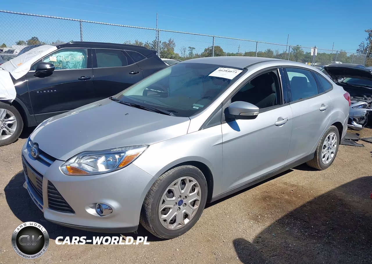 2012 Ford Focus Se VIN:1FAHP3F23CL396054 - 2