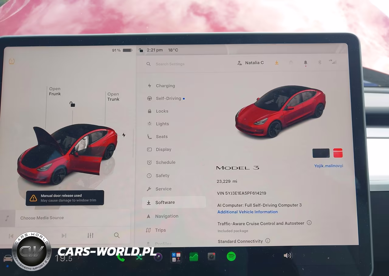 2023 Tesla Model 3 Rear-Wheel Drive VIN:5YJ3E1EA5PF614219 - 7