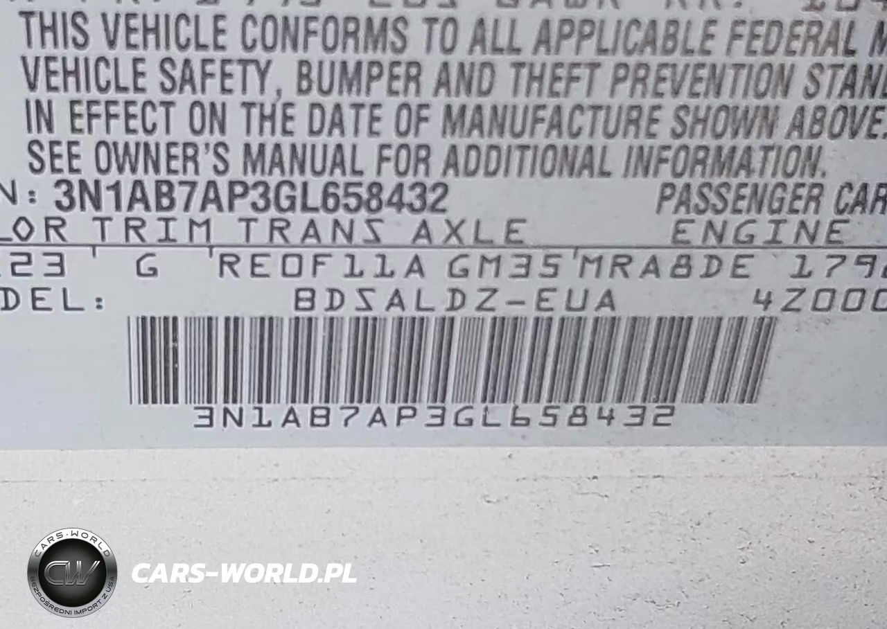 2016 Nissan Sentra Fe+ S-S-Sl-Sr-Sv VIN:3N1AB7AP3GL658432 - 9