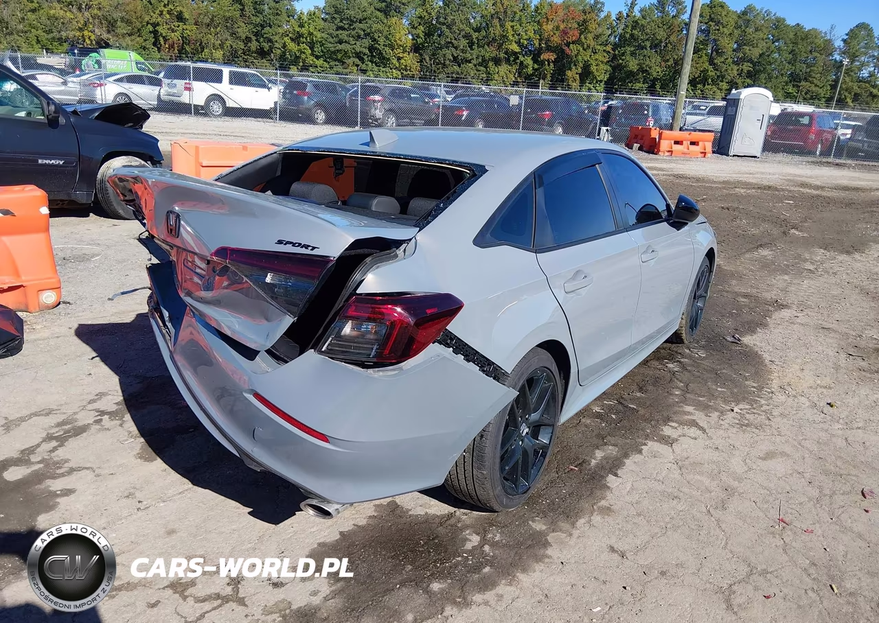 2026 Honda Civic Sport VIN:2HGFE2F5XTH593930 - 4